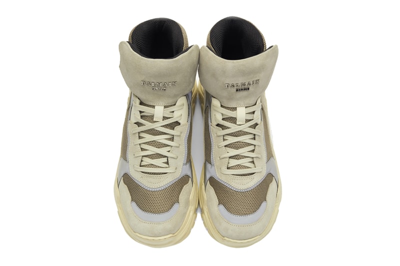 Balmain 全新 Joan Sneaker 高筒球鞋上架