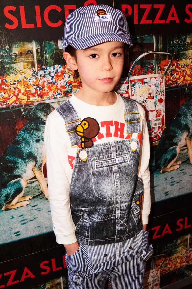 BAPE KIDS x Lee Jeans 2019 聯名別注系列上架
