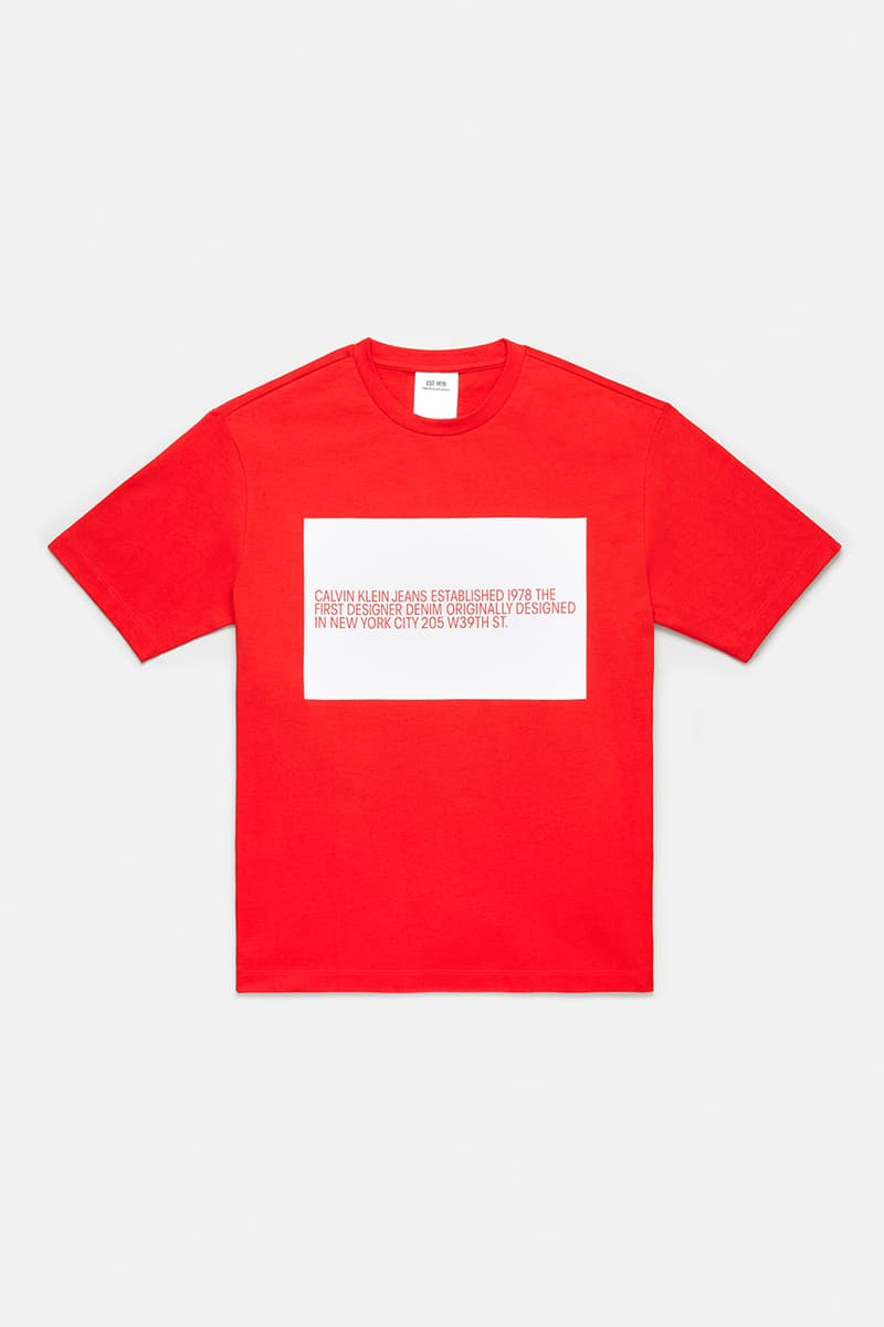 CALVIN KLEIN JEANS 支線 EST. 1978 全新系列上架