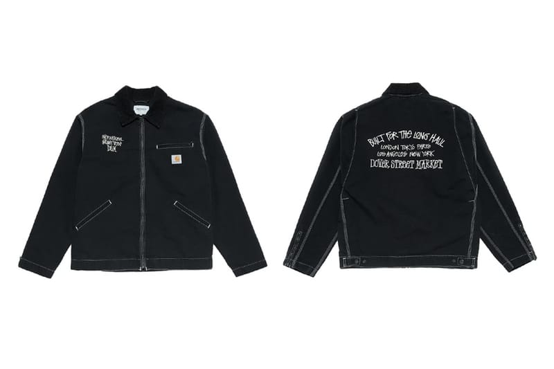 Dover Street Market 限定 Stüssy x Carhartt WIP 聯名夾克