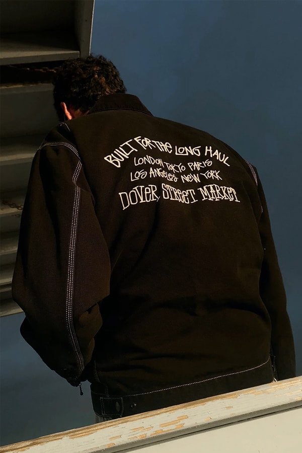 Dover Street Market 限定 Stüssy x Carhartt WIP 聯名夾克