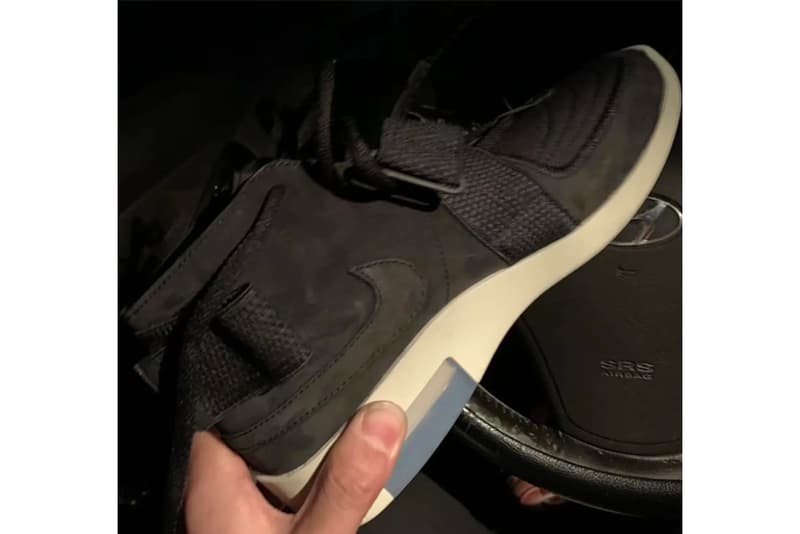 疑似 Fear of God x Nike 全新鞋款諜照曝光
