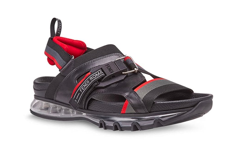 Fendi 推出全新 TPU 運動涼鞋