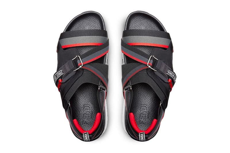 Fendi 推出全新 TPU 運動涼鞋