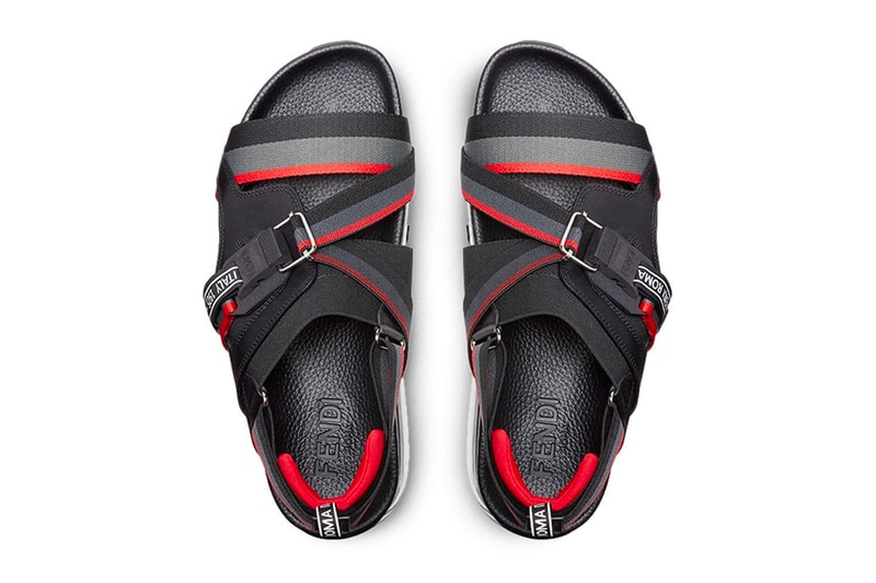 Fendi 推出全新 TPU 運動涼鞋