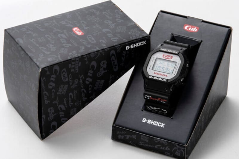 G-Shock x Honda Super Cub 全新聯乘 DW-5600 即將上架
