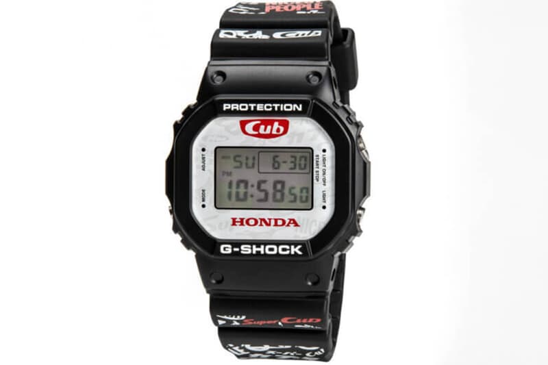 G-Shock x Honda Super Cub 全新聯乘 DW-5600 即將上架