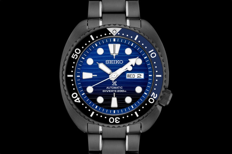 SEIKO 推出全新黑鋼「Turtle」潛水錶