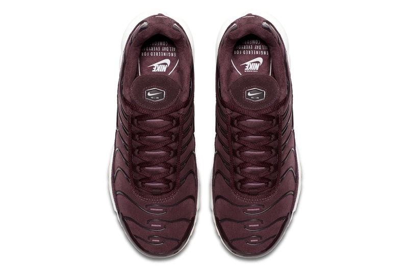 Nike Air Max Plus SE 全新「Bordeaux」配色登場