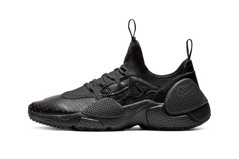 Nike Huarache EDGE 全新配色设计「Black Leather」