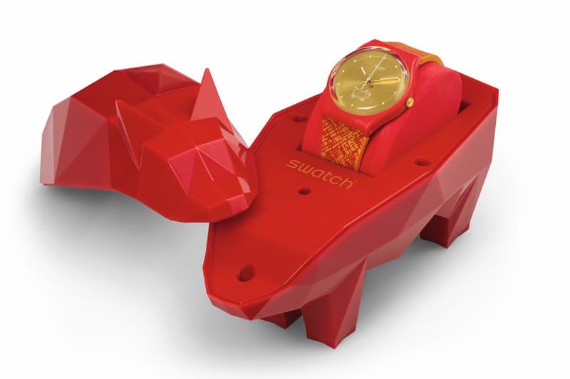 Swatch 推出 2019 中國新年「豬光寶氣」別注腕錶