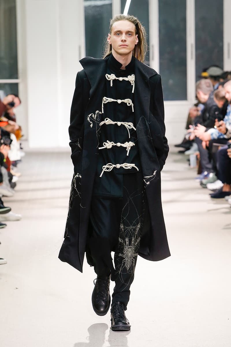 Yohji Yamamoto 發佈 2019 秋冬系列