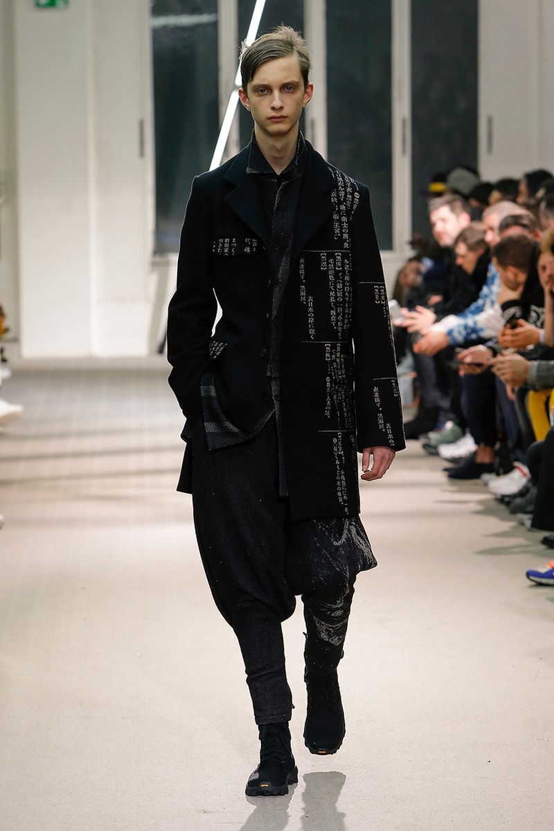 Yohji Yamamoto 發佈 2019 秋冬系列