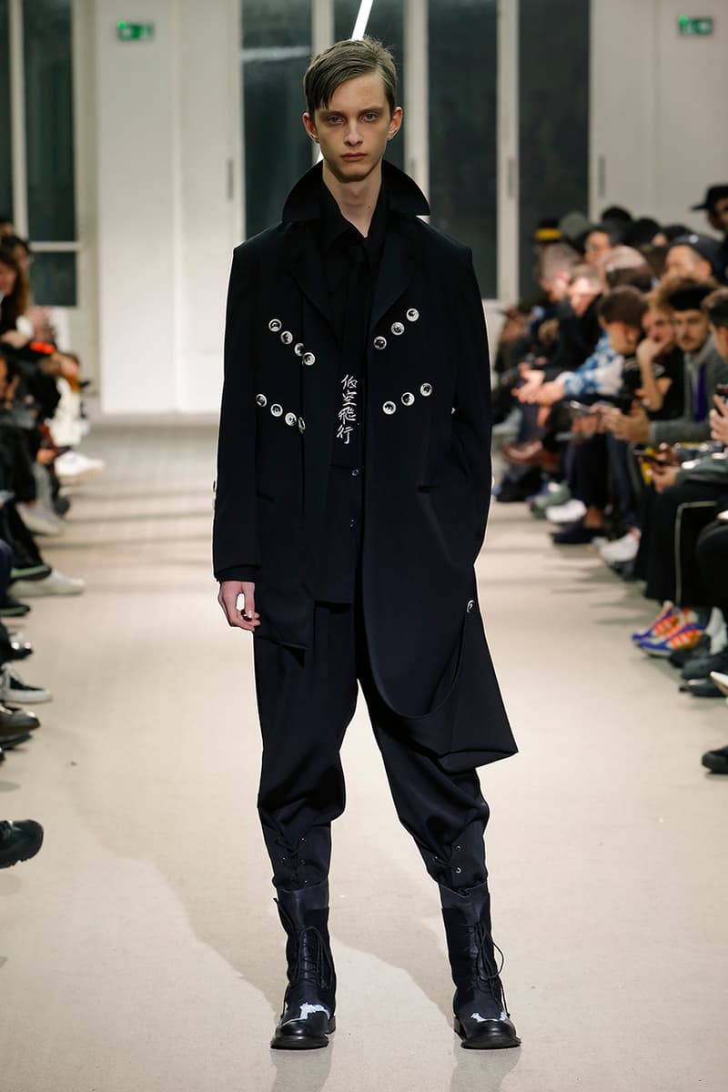 Yohji Yamamoto 發佈 2019 秋冬系列