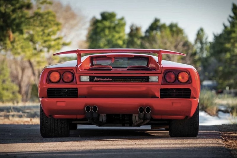 傳奇車手 Mario Andretti 座駕 1991 年 Lamborghini Diablo 即將展開拍賣