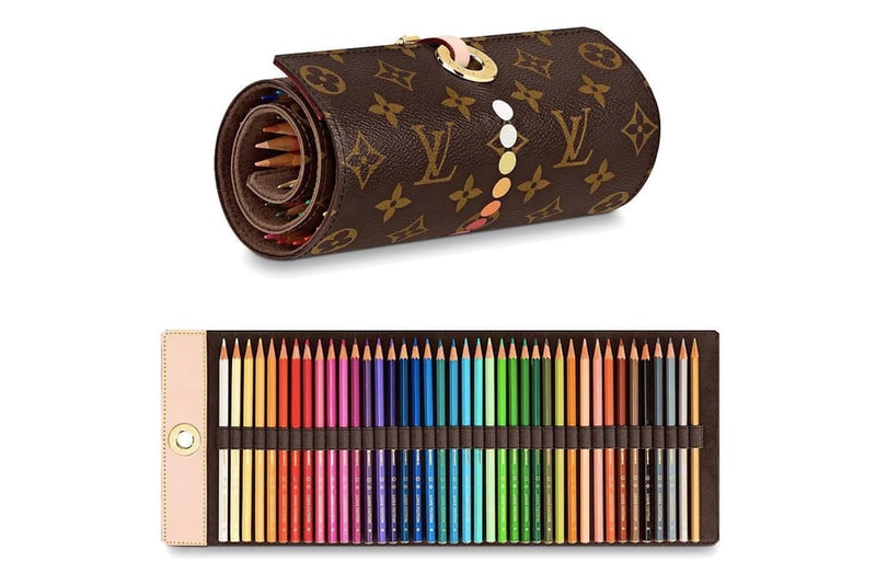 Louis Vuitton 推出奢華 Monogram 木製顏色筆套裝