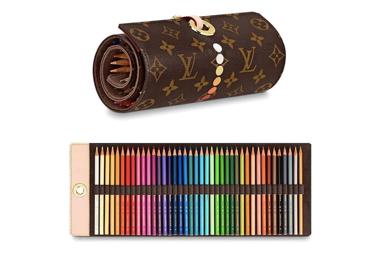 Louis Vuitton 推出奢華 Monogram 木製顏色筆套裝