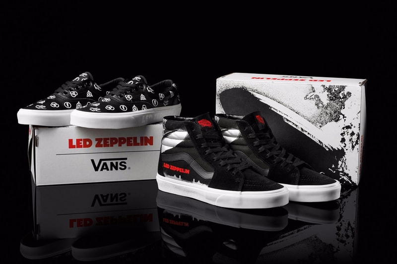 Vans 携手 Led Zeppelin 推出限量版联名系列