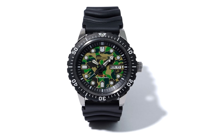 A BATHING APE® x SEIKO 日本限定潛水腕錶登场