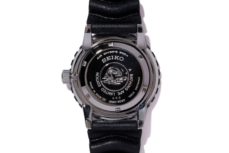 A BATHING APE® x SEIKO 日本限定潛水腕錶登场