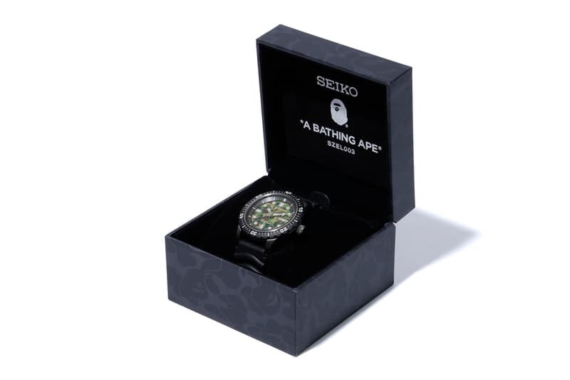 A BATHING APE® x SEIKO 日本限定潛水腕錶登场