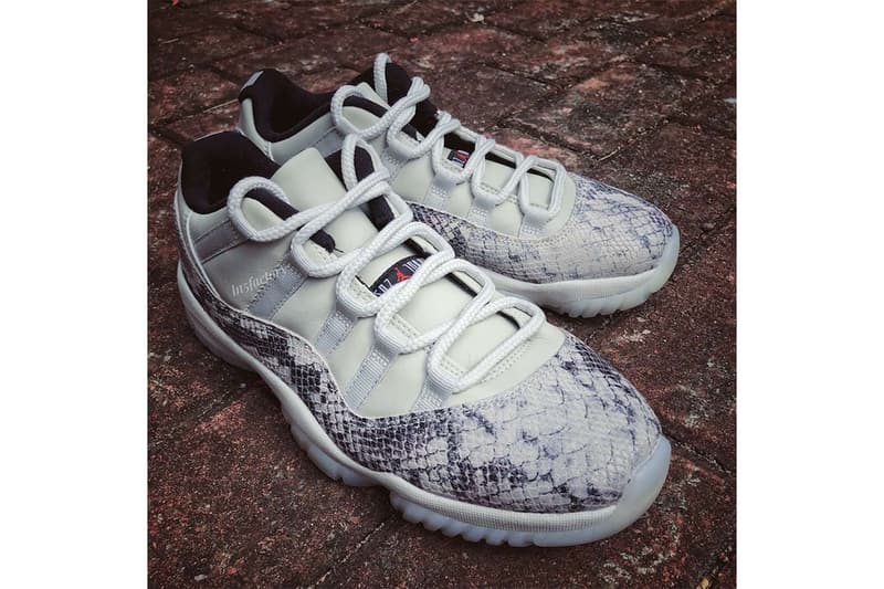 近賞 Air Jordan 11 Low SE 全新「Snakeskin」蛇紋設計
