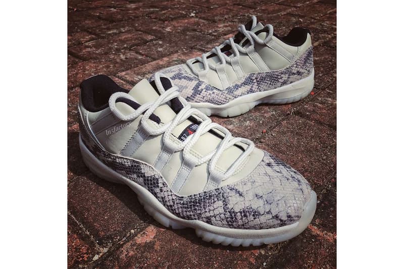 近賞 Air Jordan 11 Low SE 全新「Snakeskin」蛇紋設計