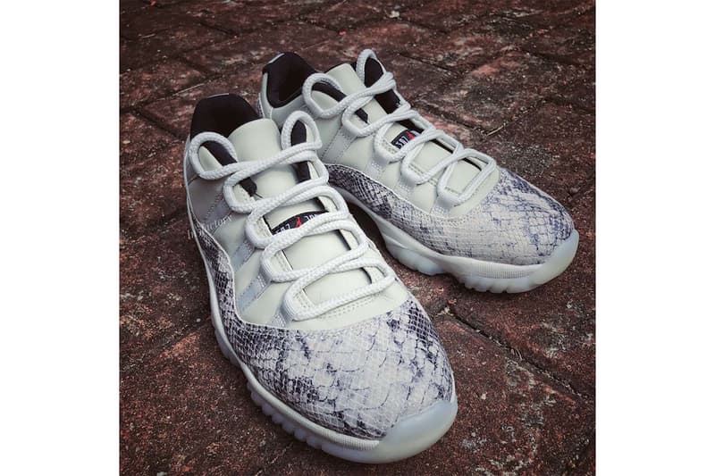 近賞 Air Jordan 11 Low SE 全新「Snakeskin」蛇紋設計