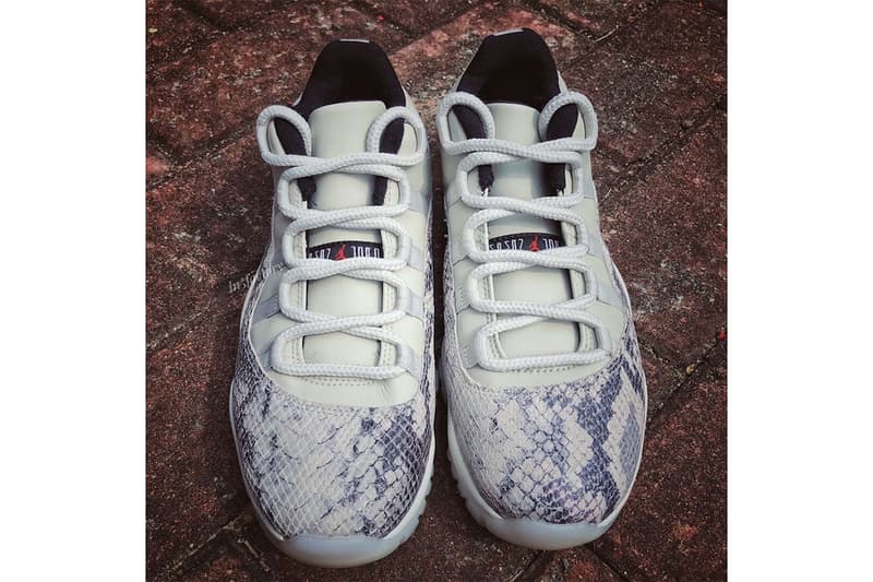 近賞 Air Jordan 11 Low SE 全新「Snakeskin」蛇紋設計