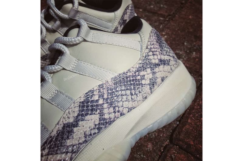 近賞 Air Jordan 11 Low SE 全新「Snakeskin」蛇紋設計