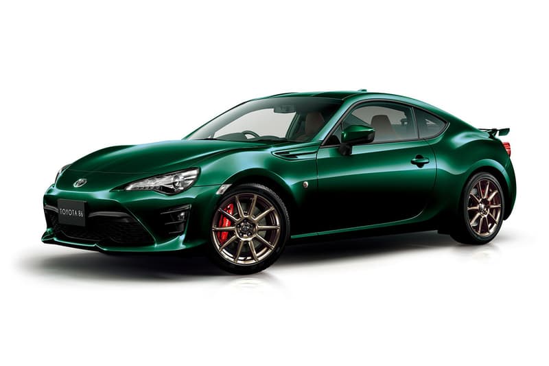 搶先預覽 Toyota 86 全新「British Green」特別版車款