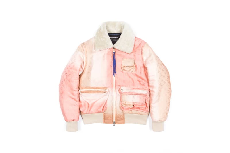 clothsurgeon 將 Louis Vuitton 圍巾改造成 Bomber Jacket