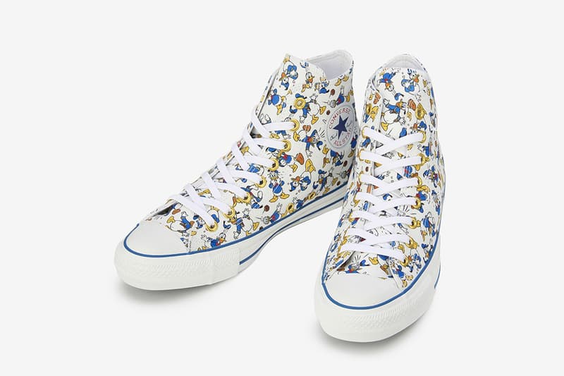 Converse Japan 與 Disney 推出 Donald Duck 系列鞋款
