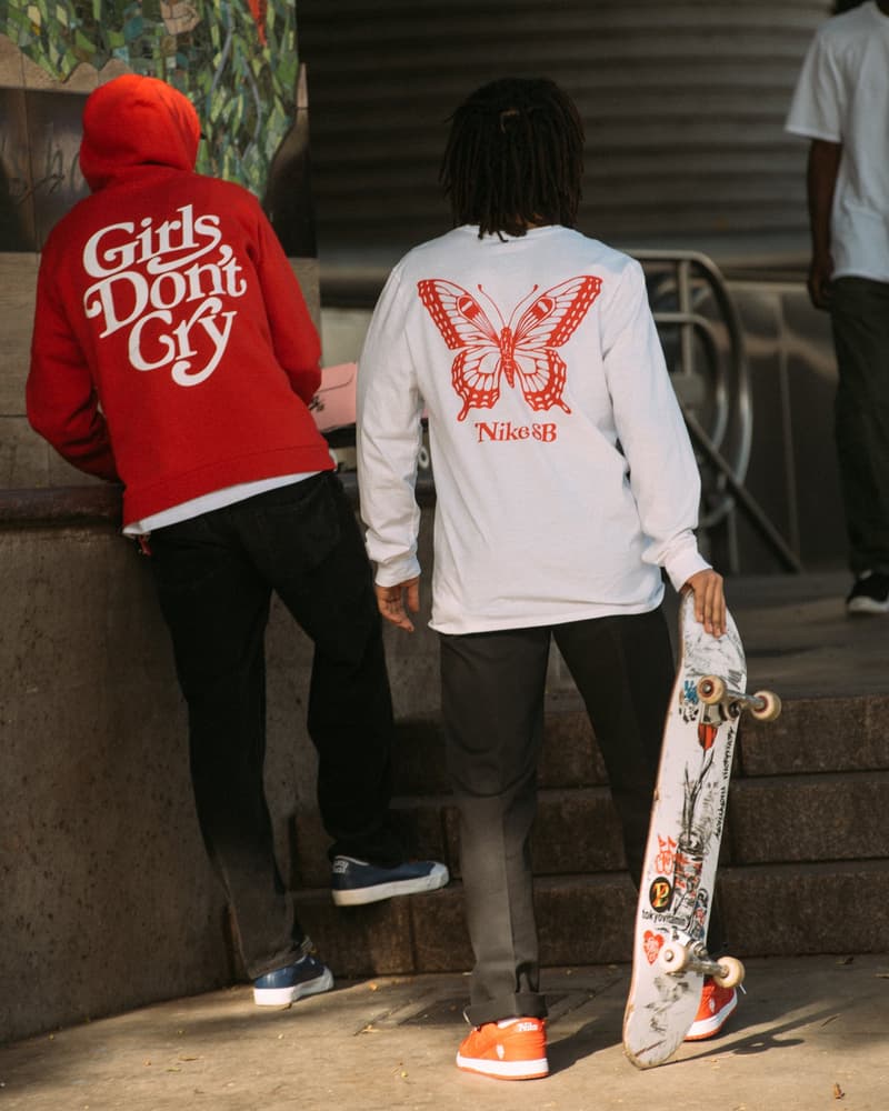 Girls Don't Cry x Nike SB 全新聯名 Dunk Low 及服飾系列完整揭曉
