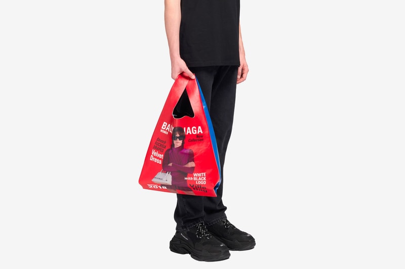 Balenciaga 推出「超市」風格皮革手提袋