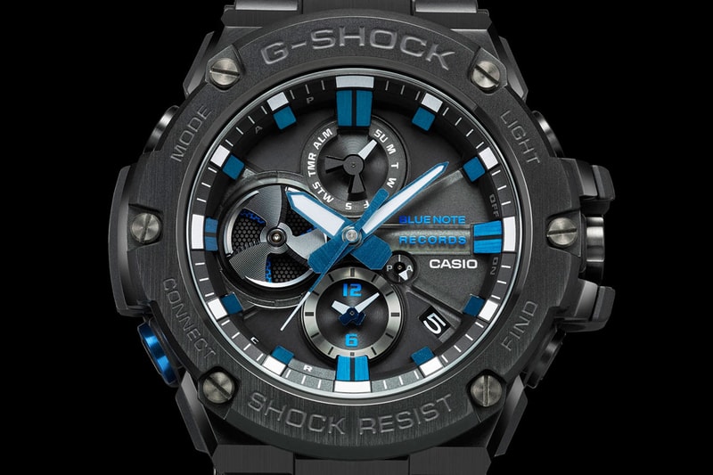 G-SHOCK 攜手 Blue Note 推出 80 周年別注 G-STEEL 腕錶
