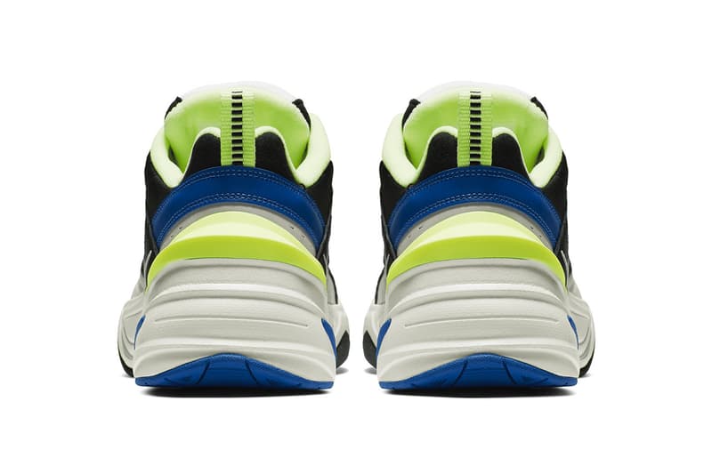 Nike M2K Tekno 全新「Royal Blue ＆ Volt」配色登場