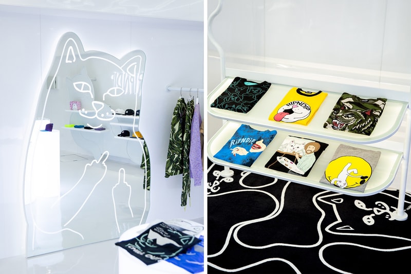 率先走進「中指貓」RIPNDIP 東京旗艦店