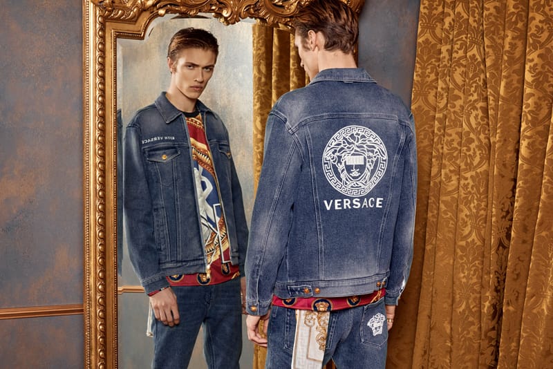 Lucky Blue Smith 演繹 KITH PARK x Versace 男裝系列造型大片