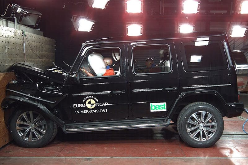Mercedes-Benz G-Class 獲 NCAP 撞擊測試最高 5 星評級
