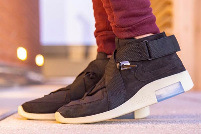 Nike Air Fear of God 180「Black」配色上腳預覽