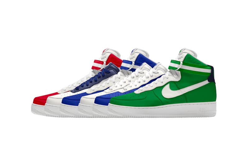 NIKEiD 為 Air Force 1 推出「NCAA 瘋狂三月」特別定製選項