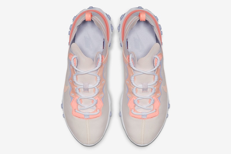 Nike React Element 55 全新「Pale Pink」配色