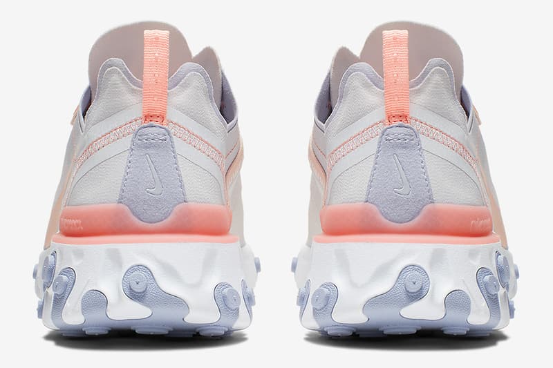 Nike React Element 55 全新「Pale Pink」配色