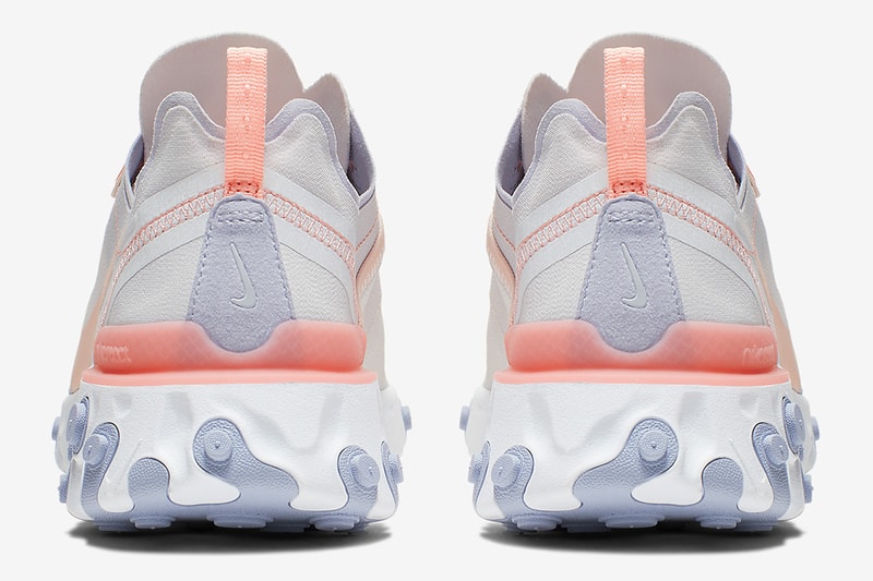 Nike React Element 55 全新「Pale Pink」配色