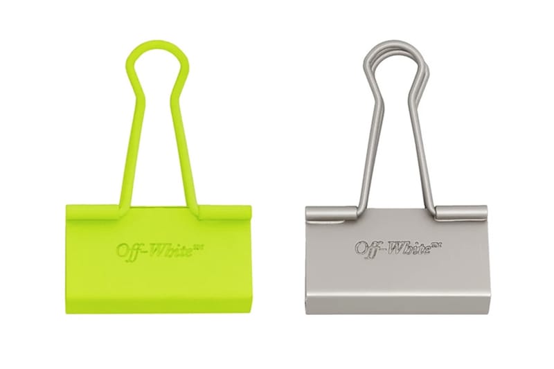 Off-White™ 推出全新「長尾夾」配件系列