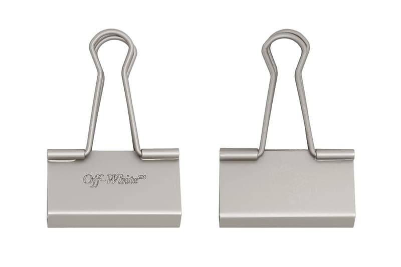 Off-White™ 推出全新「長尾夾」配件系列