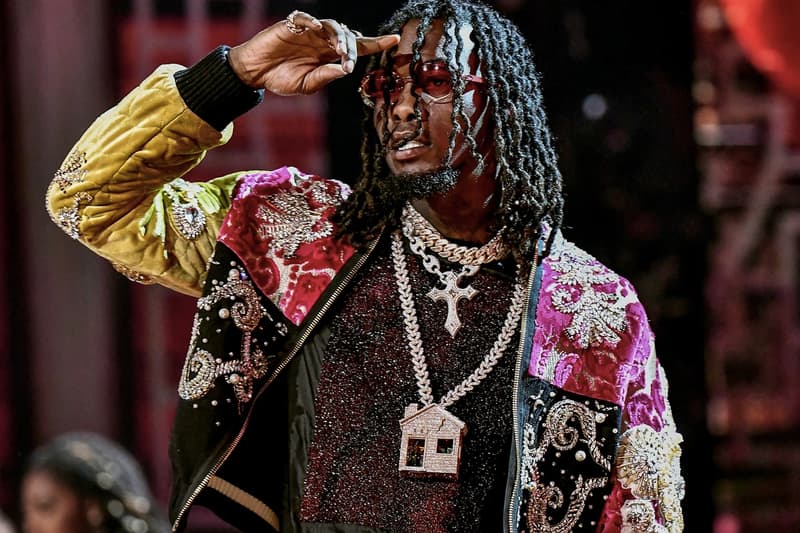 Offset 展示價值 3 百萬美元的珠寶金飾收藏