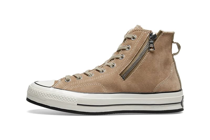 RIRI Zippers x Converse 聯名 Chuck 70 Hi 全新「Sand Suede」配色