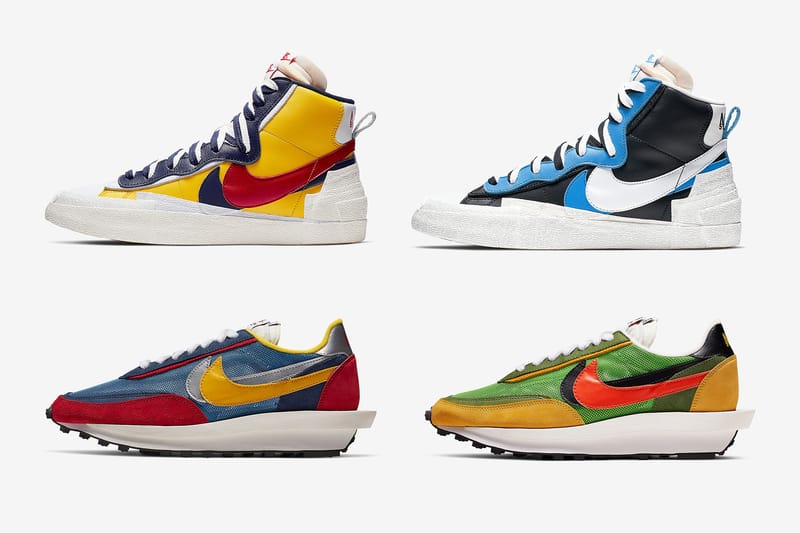 sacai x Nike 全新聯名 Blazer Mid & LDV Waffle 官方圖片釋出